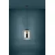 Pendul Eglo Bulciago 39674, E27 1X40W Ø350Mm, Negru Transparent