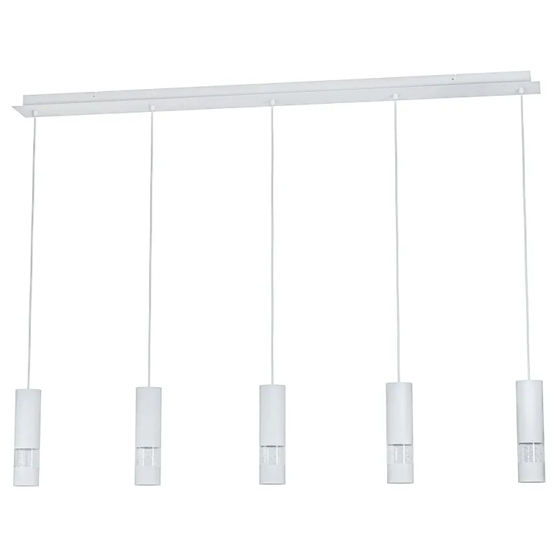 Suspensie Eglo Bernabeta 39702, Gu10 5X5W, Otel, Transparent
