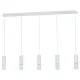 Suspensie Eglo Bernabeta 39702, Gu10 5X5W, Otel, Transparent