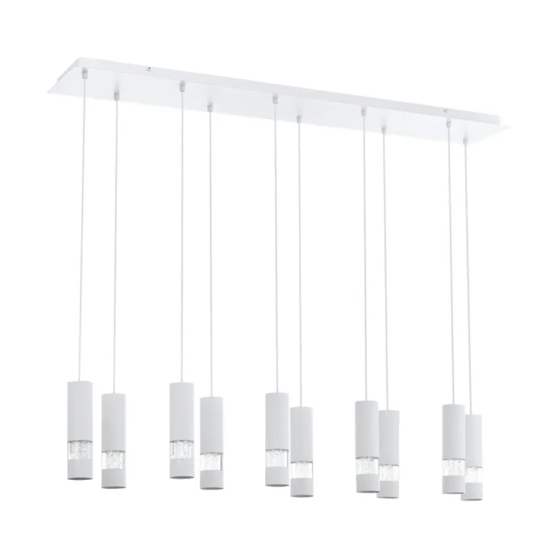 Suspensie Eglo Bernabeta 39703, Gu10 10X5W, Otel, Transparent