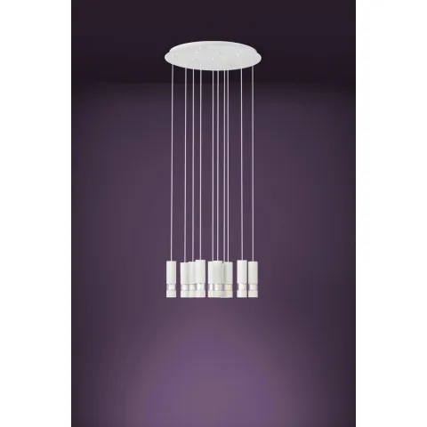 Suspensie Eglo Bernabeta 39704, Gu10 10X5W Ø580Mm, Otel, Transparent