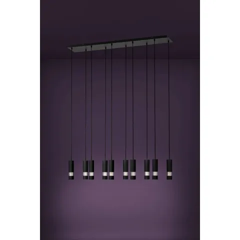 Suspensie Eglo Bernabeta 39707, Gu10 10X5W, Otel, Transparent