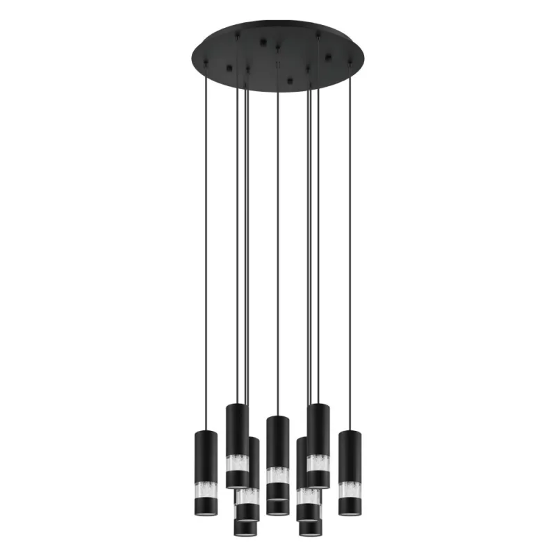 Suspensie Eglo Bernabeta 39708, Gu10 10X5W Ø580Mm, Otel, Transparent