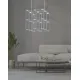 Suspensie Eglo Frontera 39729, Led 20.25W 2376Lm 3000K, Otel, Crom