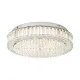 Plafoniera Eglo Balparda 39746, Led 23.5W 3500Lm 4000K Ø410Mm, Cristal, Transparent