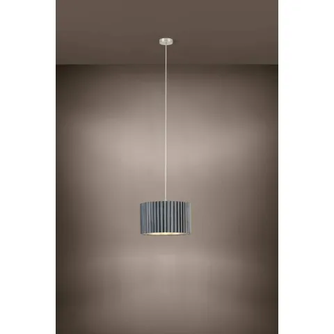 Pendul Eglo Tamaresco 39774, E27 1X40W Ø380Mm, Gri