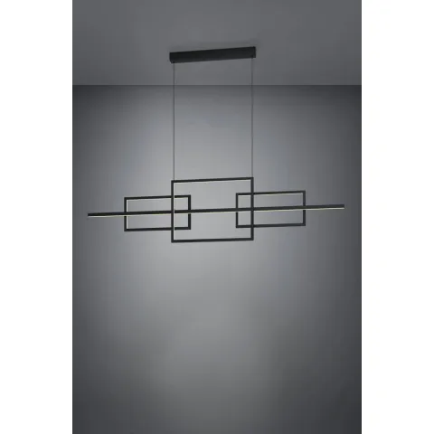 Suspensie Eglo Puebla 39798, Led 38W 4000Lm 3000K, Otel, Alb