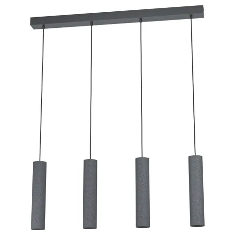 Suspensie Eglo Mentalona 39822, Gu10 4X4.5W, Otel, Alb, Negru