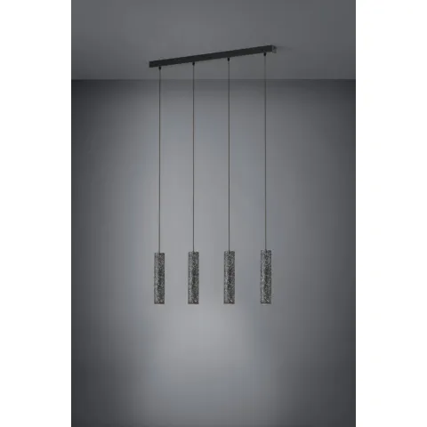 Suspensie Eglo Mentalona 39822, Gu10 4X4.5W, Otel, Alb, Negru