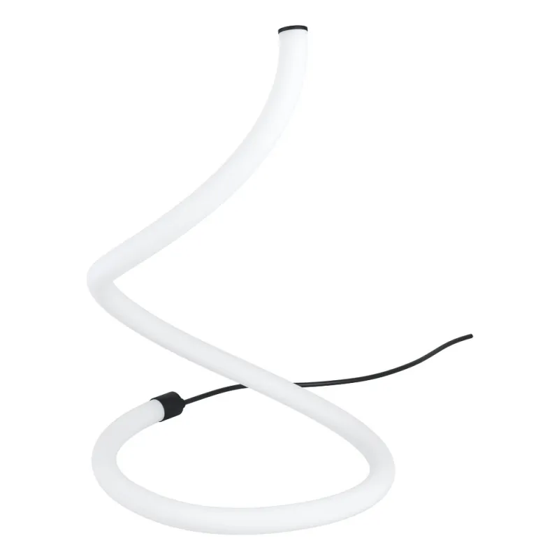 Veioza Eglo Banderillas 39838, Led 10W 1300Lm 3000K Ø195Mm, Plastic, Alb