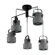 Suspensie Vintage Eglo Hilcott 39856, E27 5X40W Ø675Mm, Otel, Galvanizat