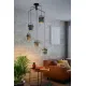 Suspensie Vintage Eglo Hilcott 39856, E27 5X40W Ø675Mm, Otel, Galvanizat