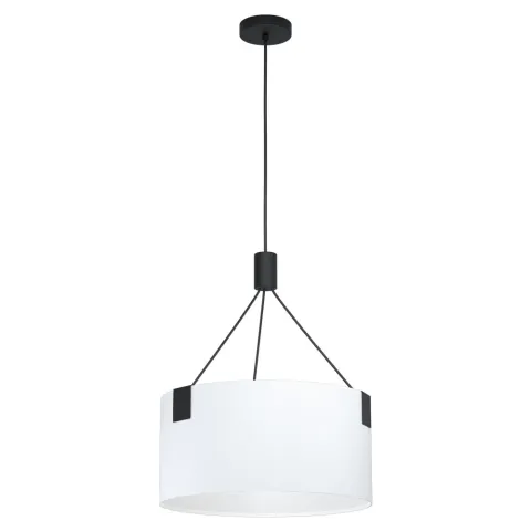 Pendul Eglo Tortola 39882, E27 3X40W Ø450Mm, Alb