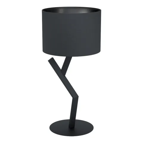 Veioza Eglo Balnario 39888, E27 1X40W Ø300Mm, Textil, Negru
