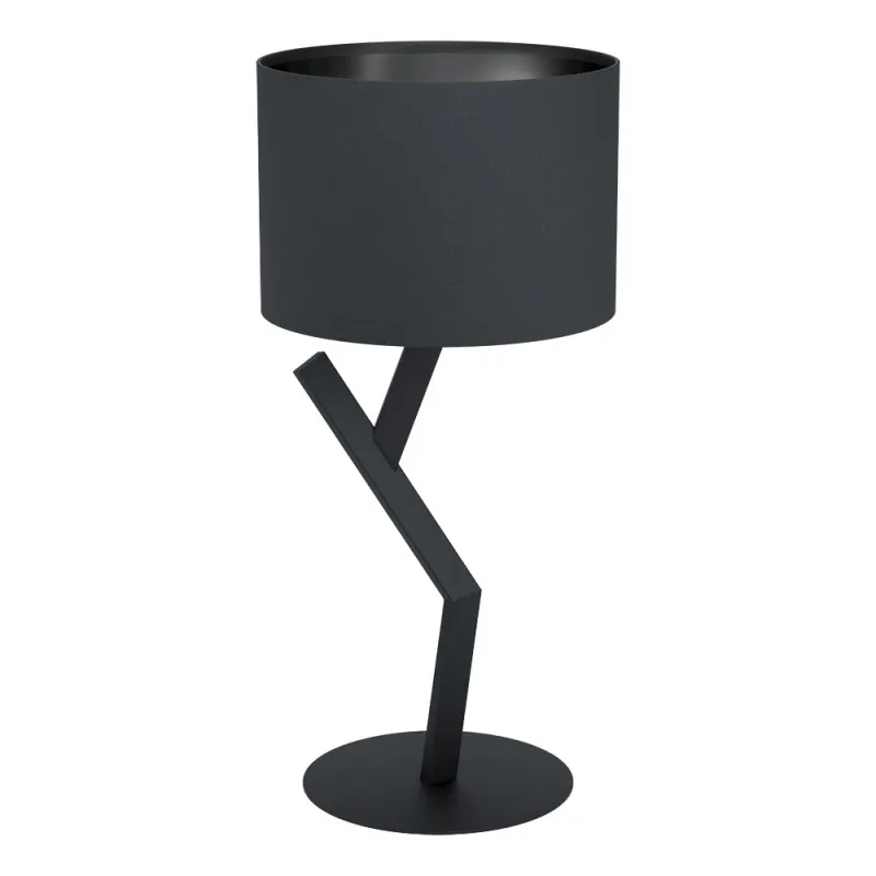 Veioza Eglo Balnario 39888, E27 1X40W Ø300Mm, Textil, Negru