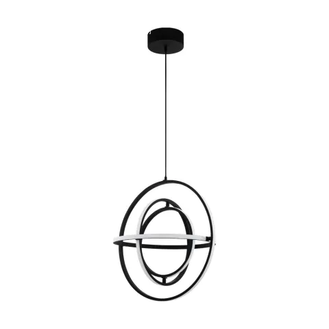 Suspensie Eglo Retornio 39893, Led 43W 6200Lm 3000K Ø580Mm, Otel, Aluminiu, Alb