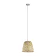 Pendul Vintage Eglo Kirkcolm 43113, E27 1X60W Ø300Mm, Natur