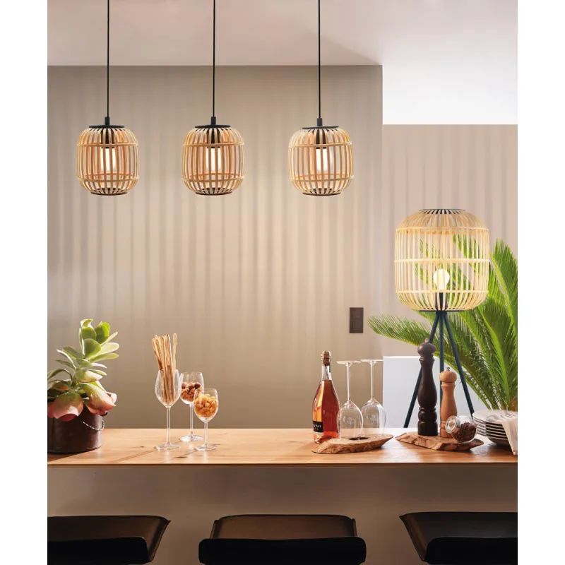 Lampadar Vintage Eglo Bordesley 43219, E27 1X28W  H1390Mm