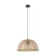 Pendul Vintage Eglo Claverdon 43253, E27 1X40W Ø370Mm, Natur