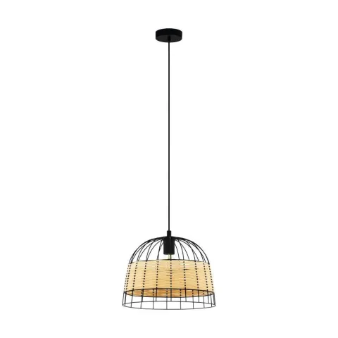 Pendul 43311 Pendul Anwick E27 Ip20 43311 Eglo, Scandinav, E27, Negru