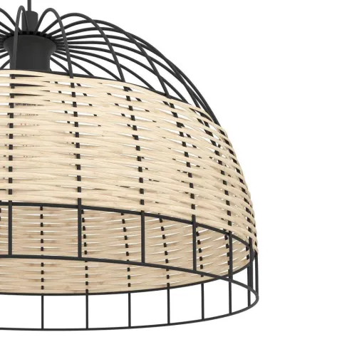 Pendul 43312 Pendul Anwick E27 Ip20 43312 Eglo, Scandinav, E27, Negru