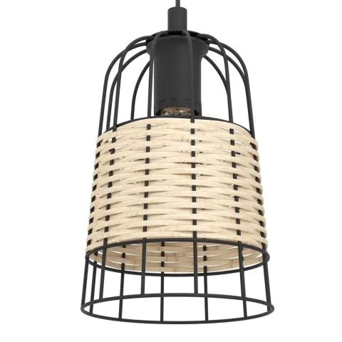 Lustra 43313 Lustră Anwick 3Xe27 Ip20 43313 Eglo, Scandinav, E27, Negru