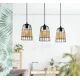 Lustra 43313 Lustră Anwick 3Xe27 Ip20 43313 Eglo, Scandinav, E27, Negru