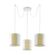 Suspensie Vintage Eglo Arnhem 43403, E27 3X40W Ø960Mm, Otel, Alb, Maro