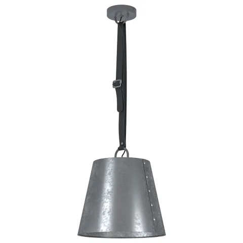 Pendul Vintage Eglo Chertsey 43405, E27 1X60W Ø335Mm, Galvanizat