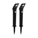 Set 2 Lampi Solare Cu Senzor De Miscare Led Eglo 48688 2X 1X0.5W, Negru