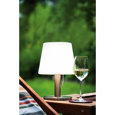 Lampa Solara Led Eglo 48749 10X0.2W Ø200Mm, Argintiu, Alb