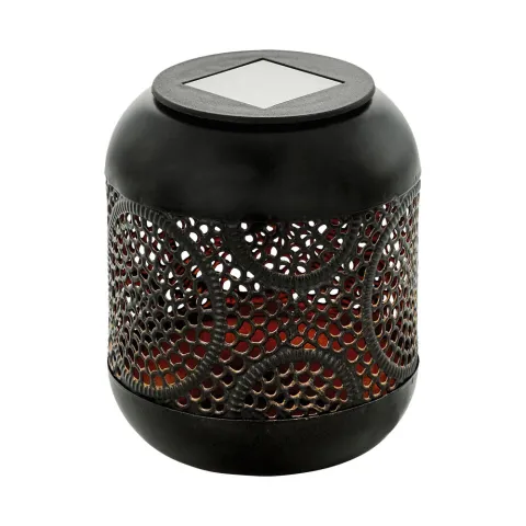 Lampa Solara Eglo Z_Solar 48769, Led 1X0.06W Ø115Mm, Negru, Cupru