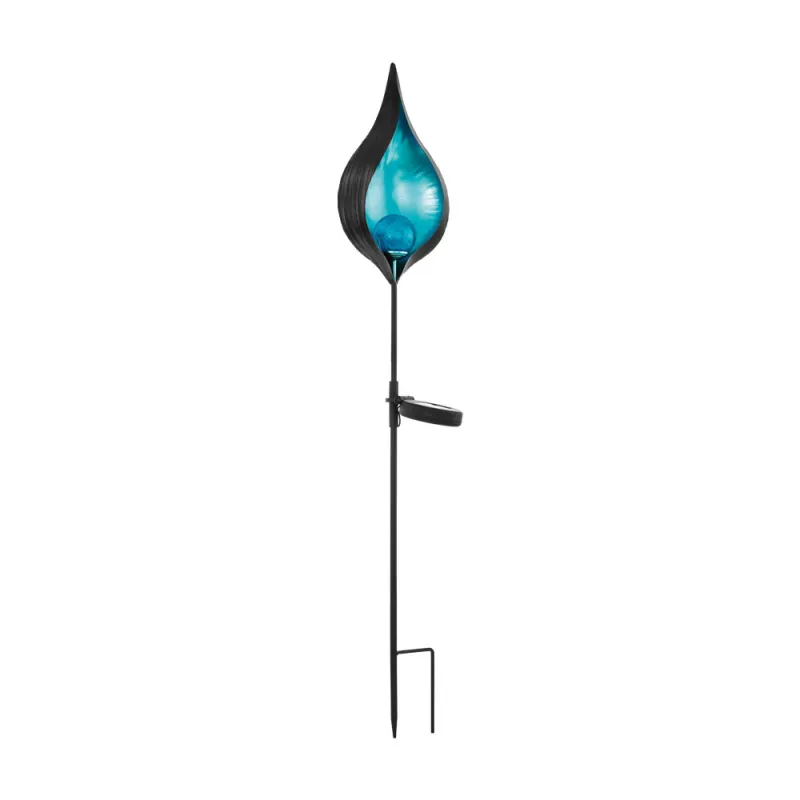 Lampa Solara Eglo Z_Solar 48782, Led 1X0.06W, Negru, Albastru