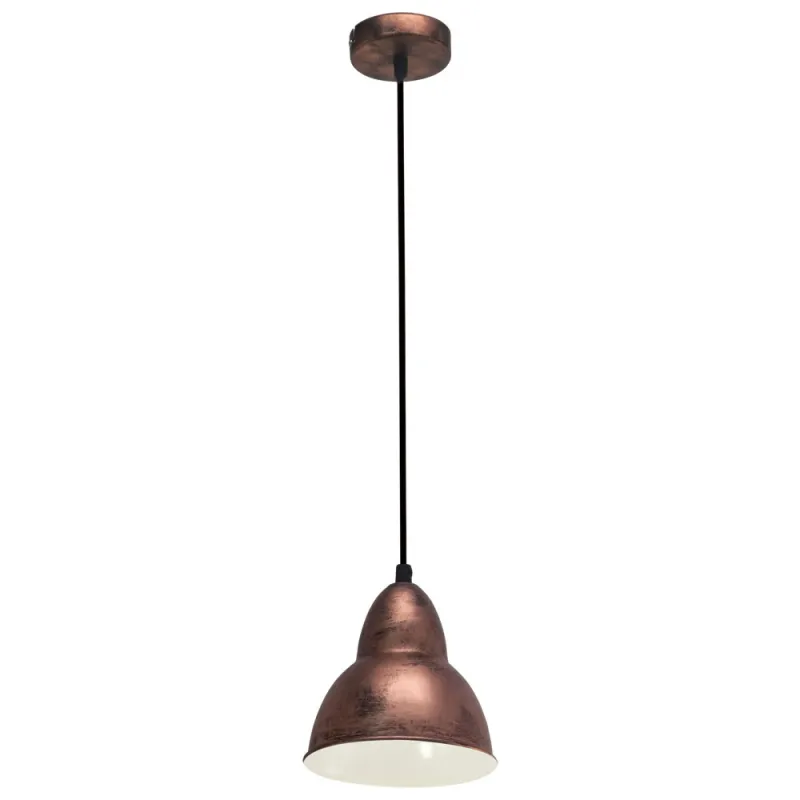 Pendul Vintage Eglo Truro 49235, E27 1X40W Ø155Mm