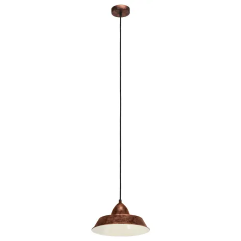 Pendul Vintage Eglo Auckland 49243, E27 1X60W Ø260Mm