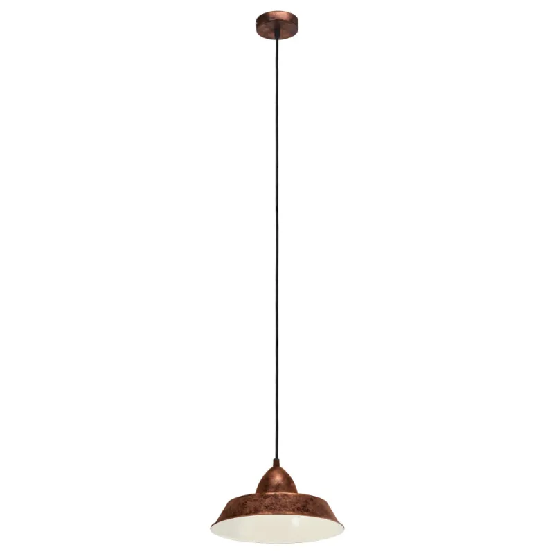 Pendul Vintage Eglo Auckland 49243, E27 1X60W Ø260Mm
