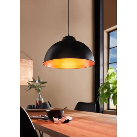 Pendul Vintage Eglo Truro 2 49247, E27 1X60W Ø370Mm