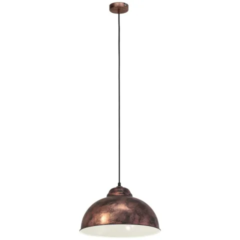 Pendul Vintage Eglo Truro 2 49248, E27 1X60W Ø370Mm