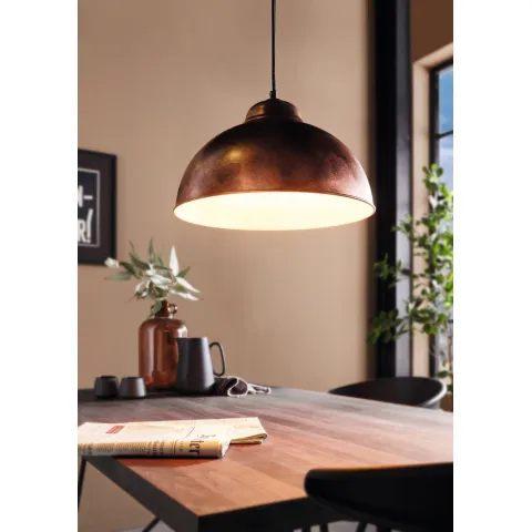 Pendul Vintage Eglo Truro 2 49248, E27 1X60W Ø370Mm