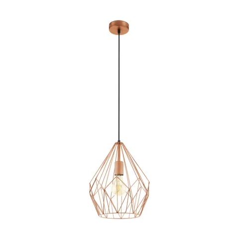 Pendul Vintage Eglo Carlton 49258, E27 1X60W Ø310Mm