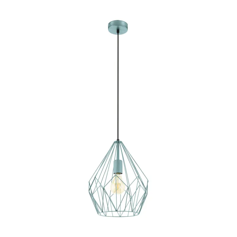 Pendul Vintage Eglo Carlton 49259, E27 1X60W Ø310Mm