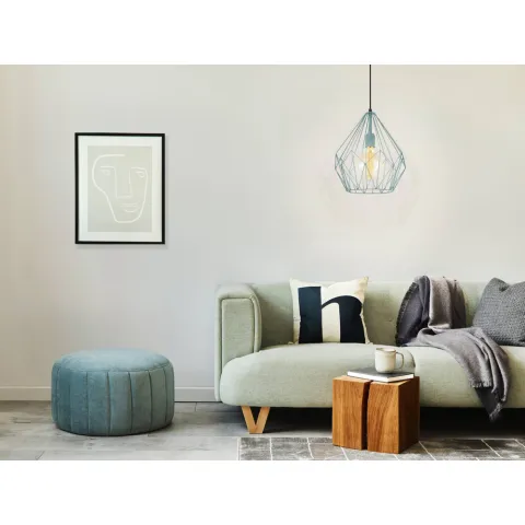 Pendul Vintage Eglo Carlton 49259, E27 1X60W Ø310Mm