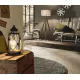 Veioza Vintage Eglo Bradford 49283, E27 1X60W Ø140Mm, Sticla, Negru