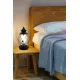 Veioza Vintage Eglo Bradford 49283, E27 1X60W Ø140Mm, Sticla, Negru