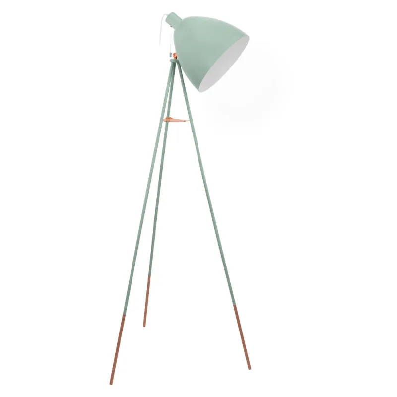 Lampadar Vintage Eglo Dundee 49342, E27 1X60W  H1355Mm