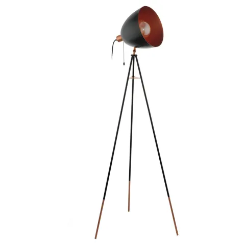 Lampadar Vintage Eglo Chester 49386, E27 1X60W  H1495Mm