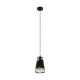 Pendul Vintage Eglo Austell 49447, E27 1X60W Ø165Mm, Auriu, Negru