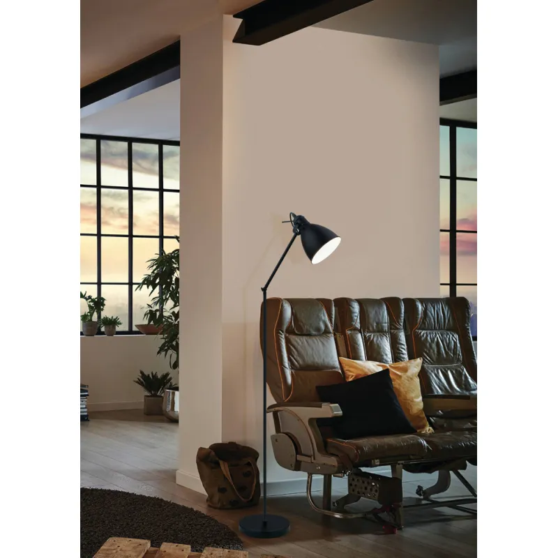 Lampadar Vintage Eglo Priddy 49471, E27 1X40W  H1370Mm
