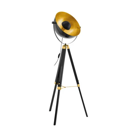 Lampadar Vintage Eglo Covaleda 49618, E27 1X60W  H1640Mm