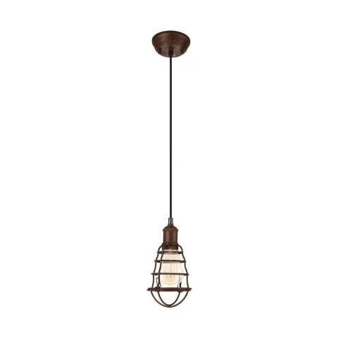 Pendul Vintage Eglo Port Seton 49809, E27 1X60W Ø130Mm
